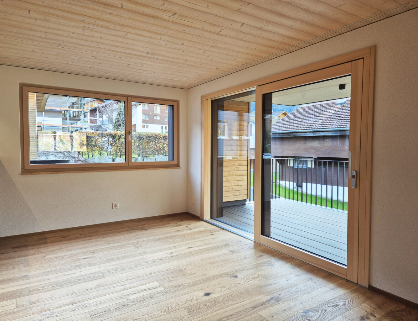 Boden und Fenster